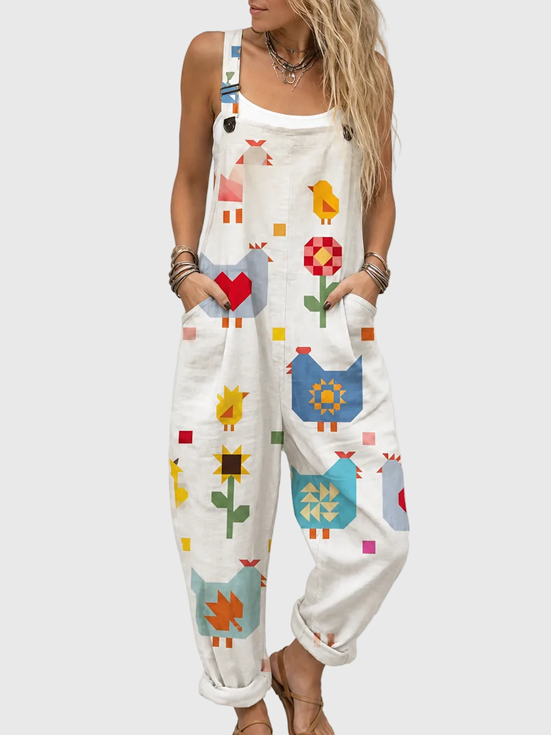 Peto Estampado Cómodo