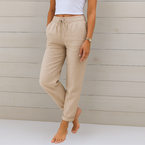 Pantalón Lino Elástico