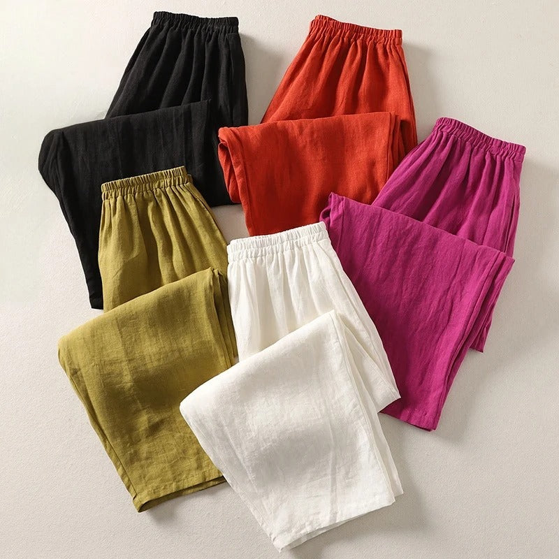 Pantalón Fluido Lino