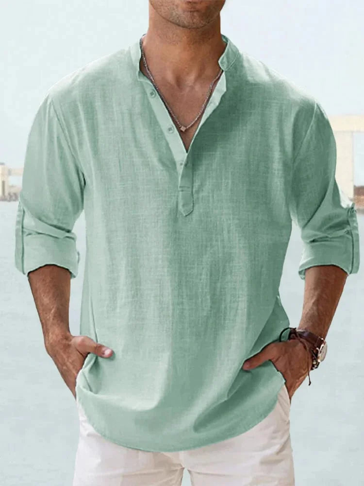 Camisa de Lino Brisa de Verano