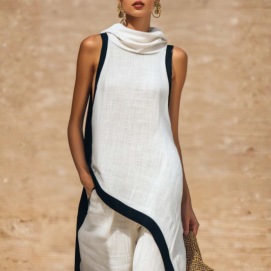 Conjunto de lino Jovanne - detalle