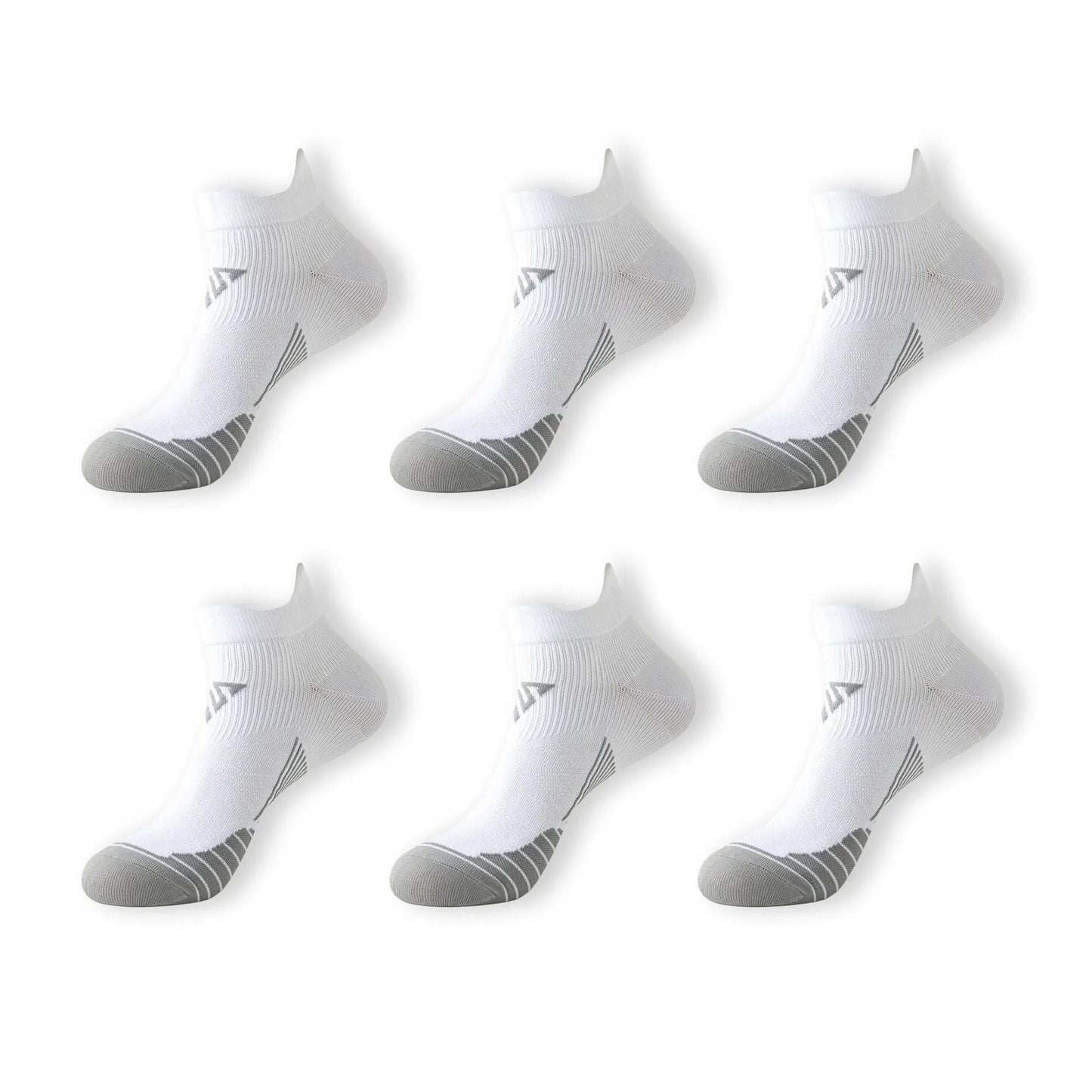 Pack de 3 Calcetines Running Transpirables - Blanco