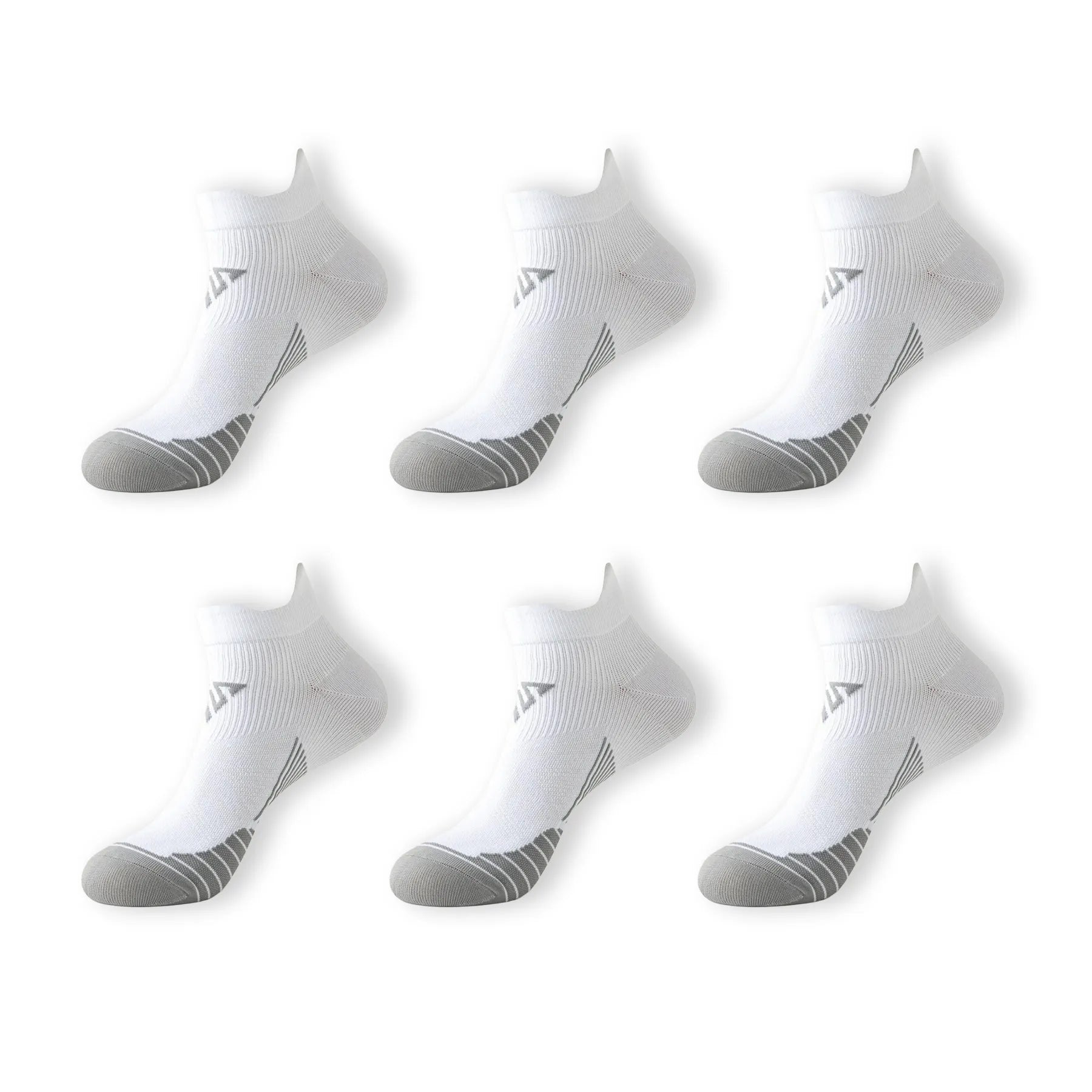 Pack de 3 Calcetines Running Transpirables - Blanco