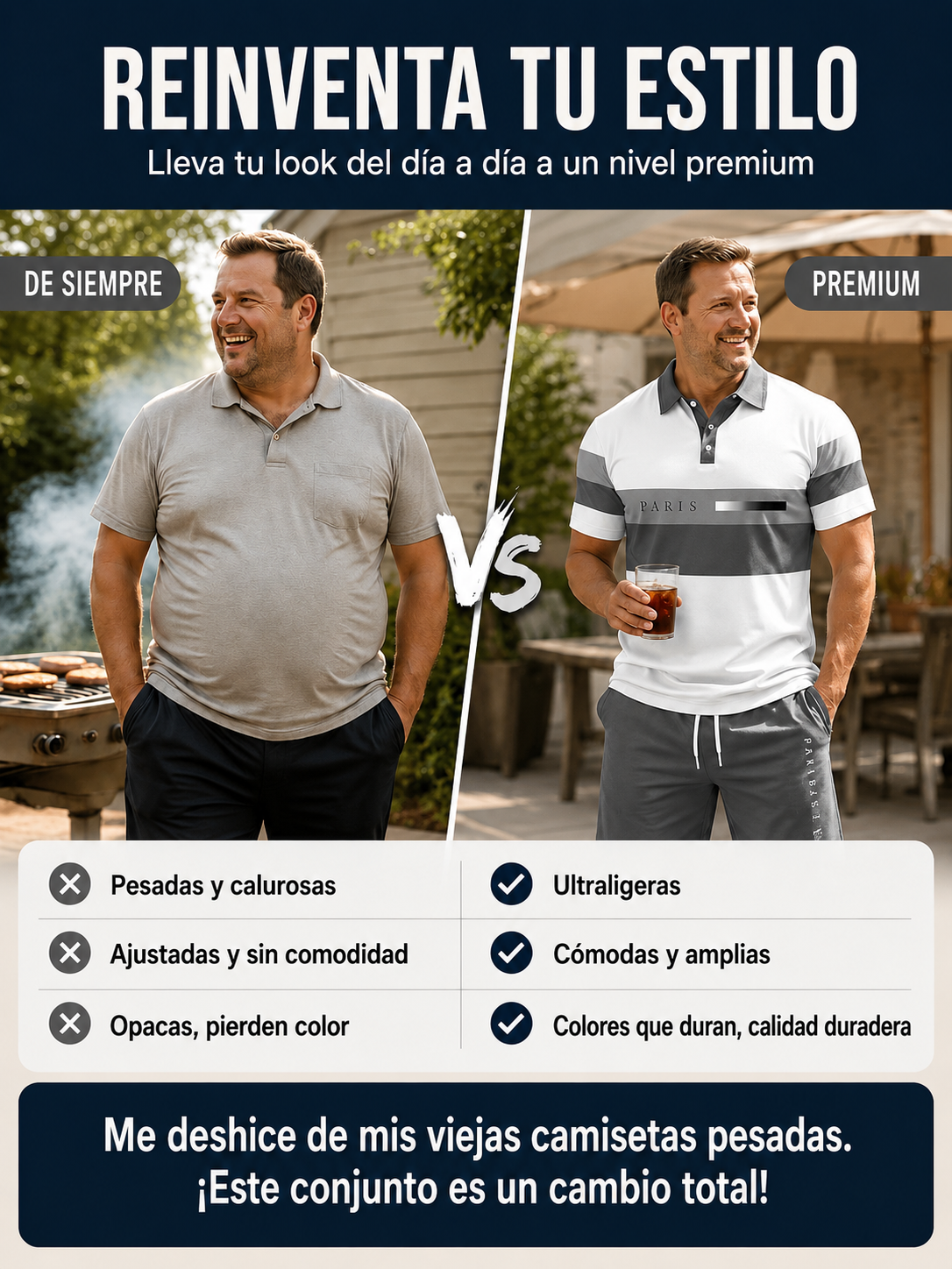 Conjunto Levante | Polo y Bermuda