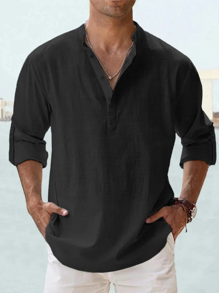 Camisa de Lino Brisa de Verano