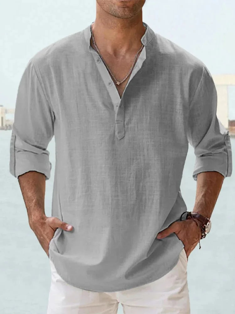 Camisa de Lino Brisa de Verano