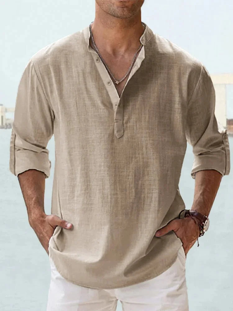 Camisa de Lino Brisa de Verano