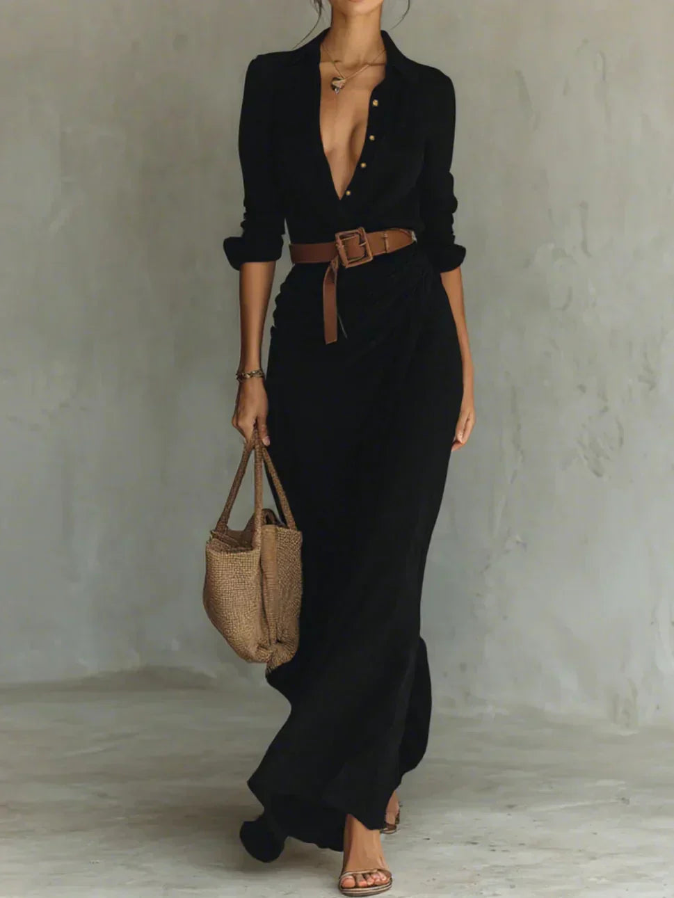 Vestido Camille - Negro