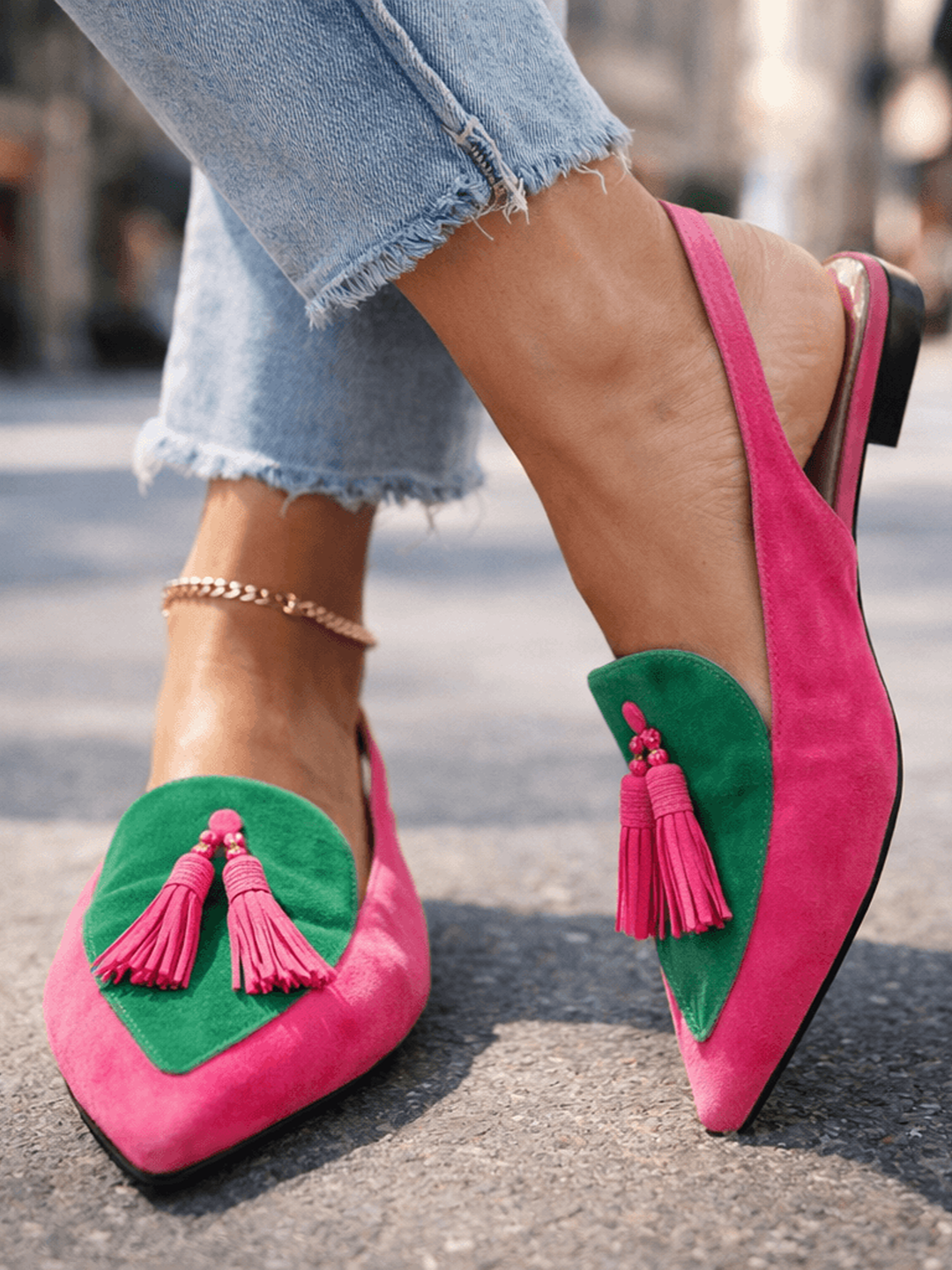 Rosa y Verde