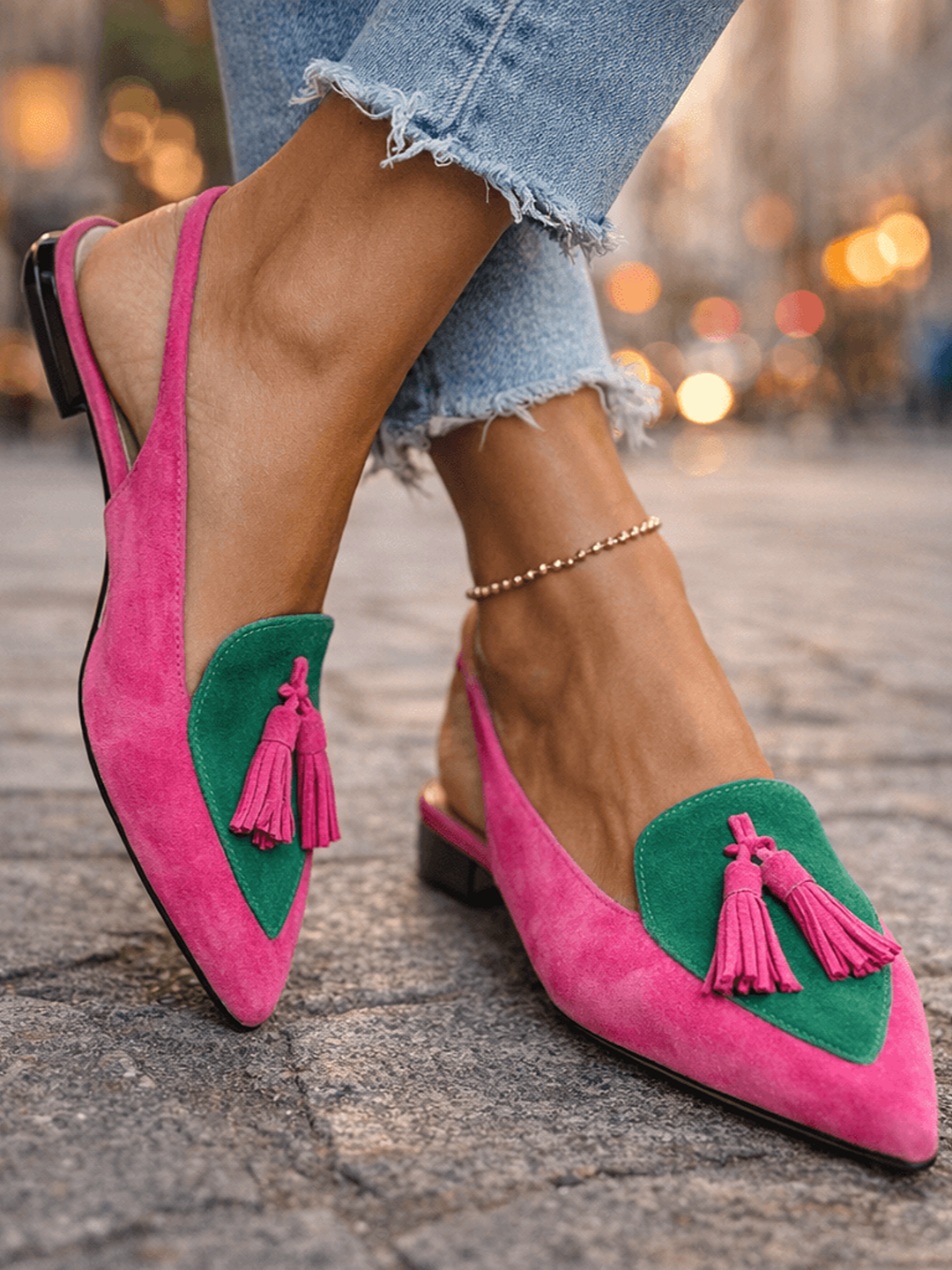 Rosa y Verde
