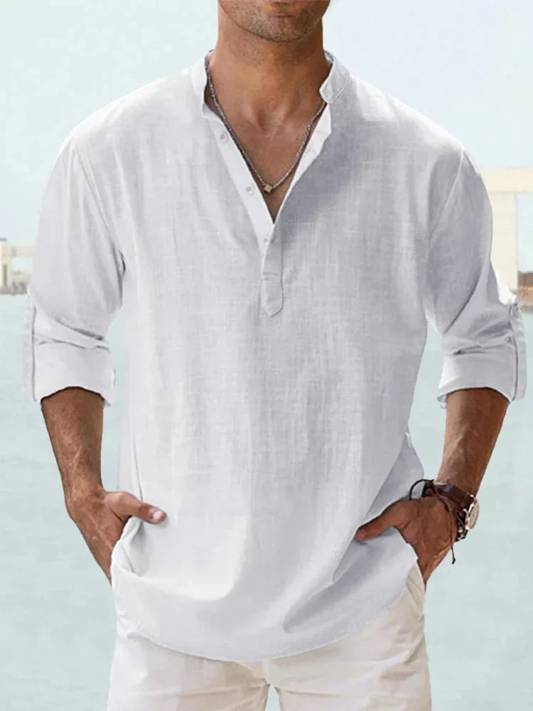 Camisa de Lino Brisa de Verano