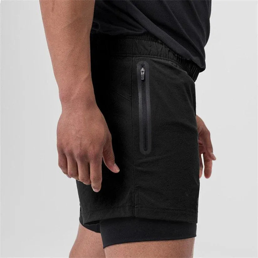 Pantalón Corto Deportivo 2 en 1 Pro Motion