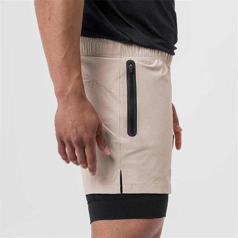 Pantalón Corto Deportivo 2 en 1 Pro Motion