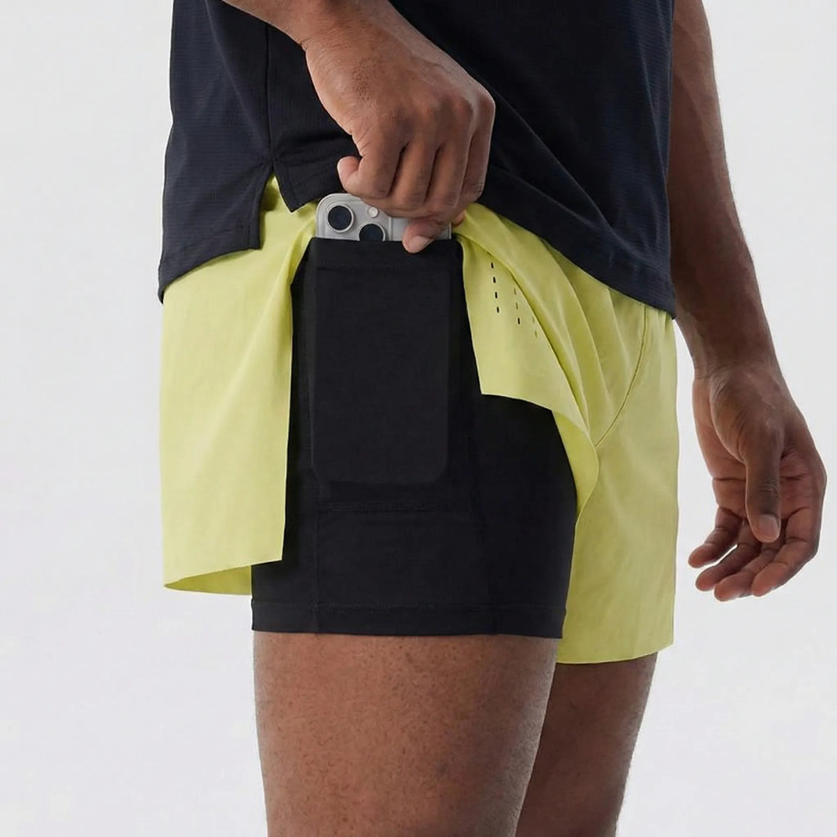 Pantalón Corto Running 2 en 1 Astra Pro
