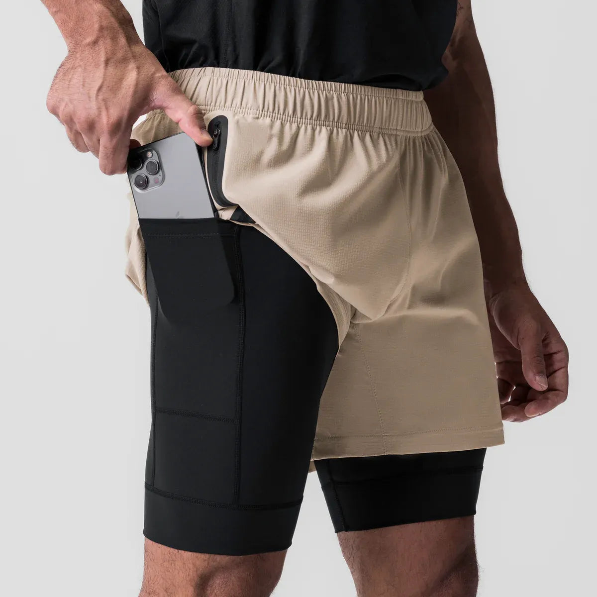 Pantalón Corto Deportivo 2 en 1 Pro Motion