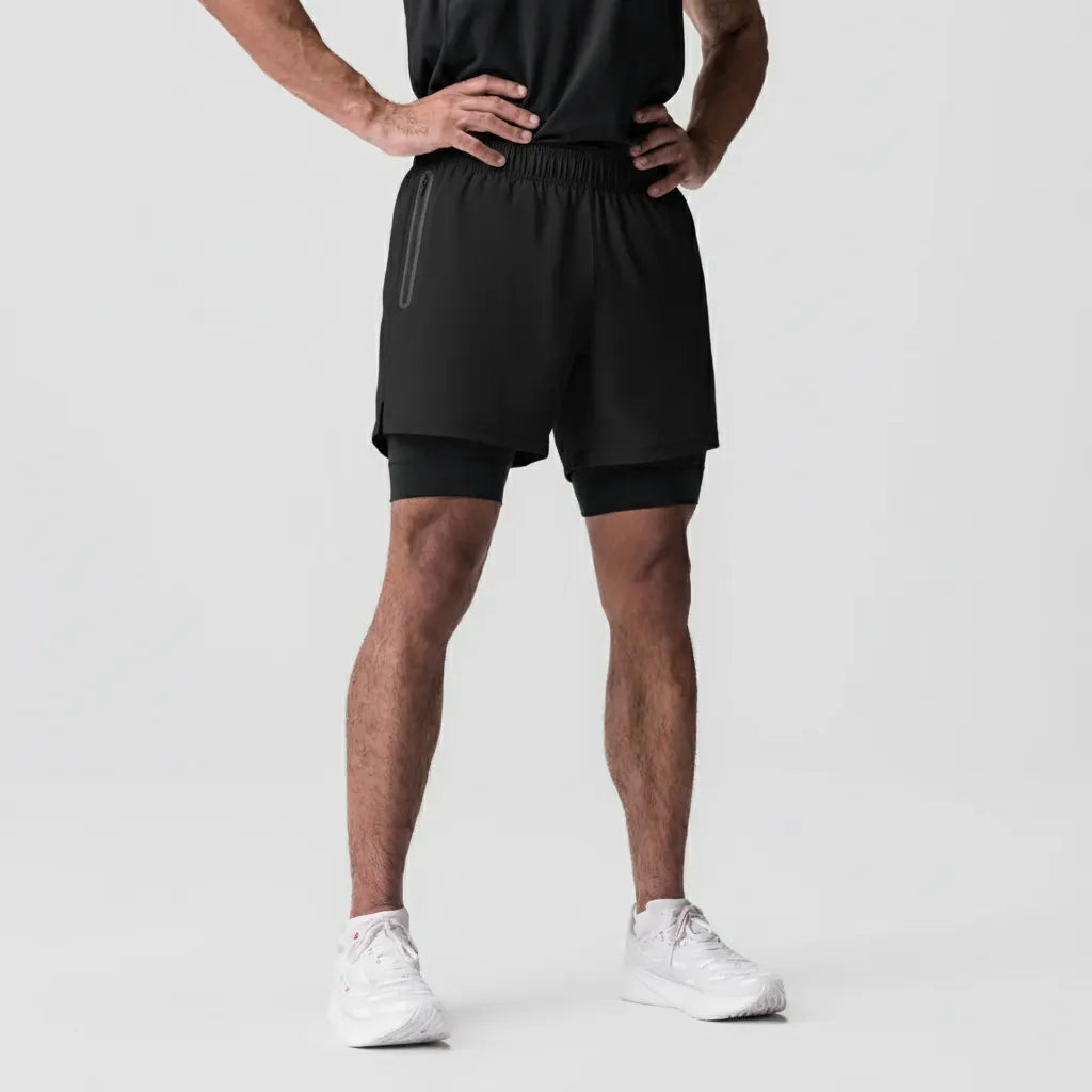 Pantalón Corto Deportivo 2 en 1 Pro Motion