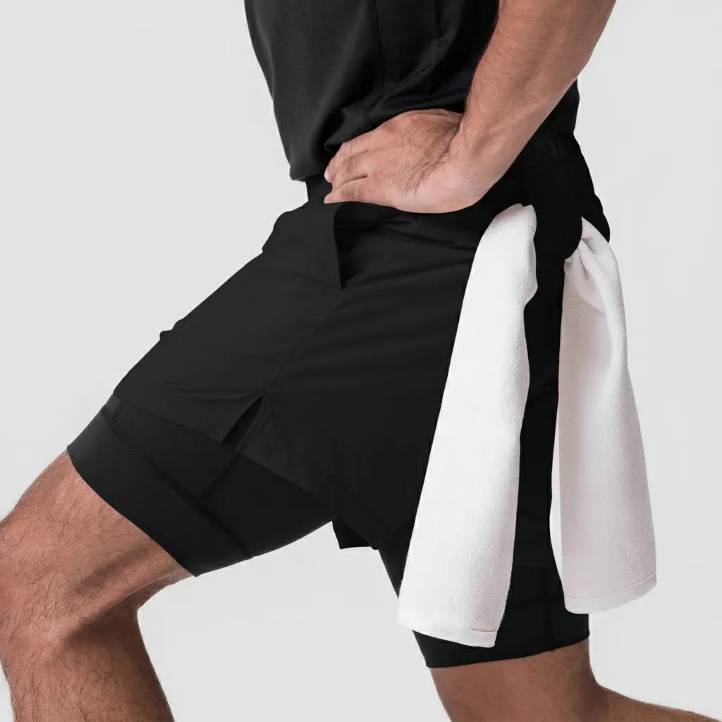Pantalón Corto Deportivo 2 en 1 Pro Motion