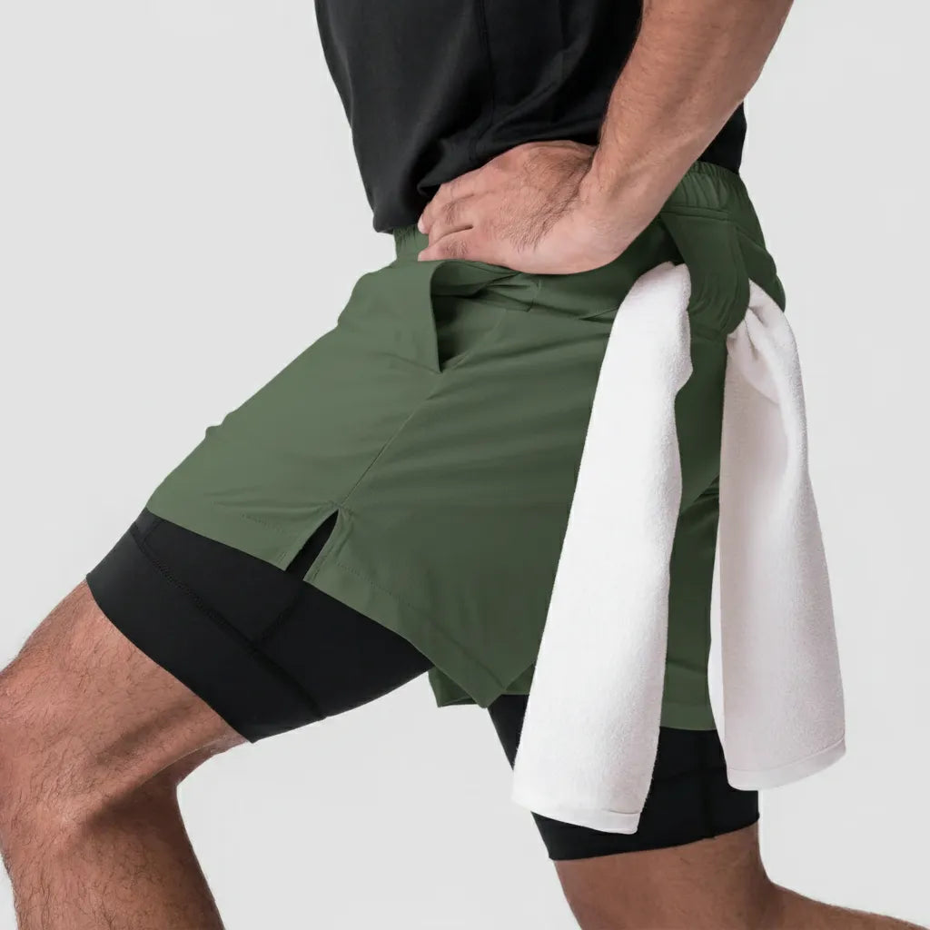 Pantalón Corto Deportivo 2 en 1 Pro Motion