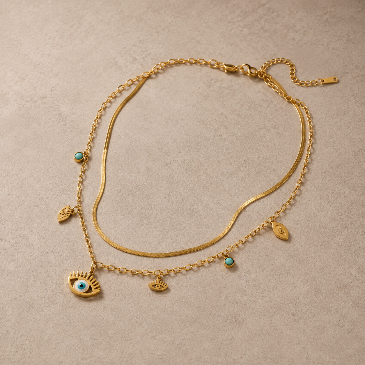 Cadena Oro Layered