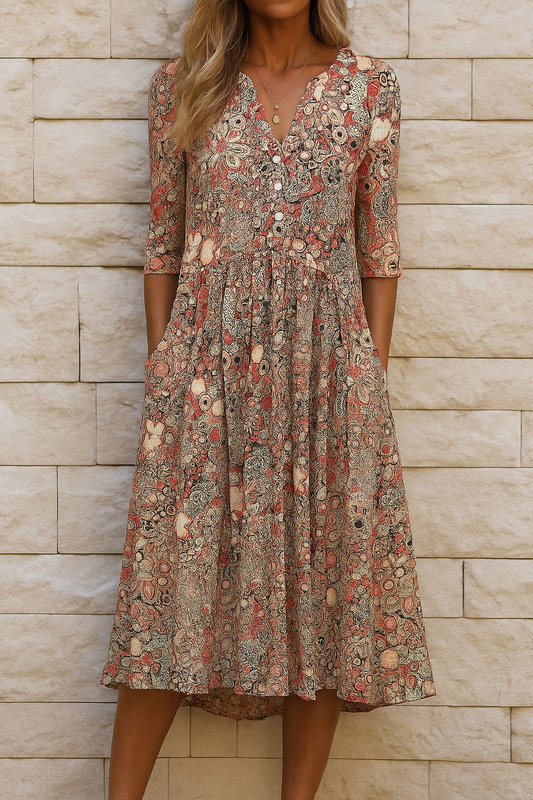 Vestido Élise - Beige