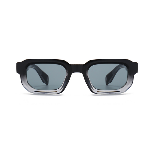 Gafas de Sol Saint-Tropez - Azul Plateado lateral