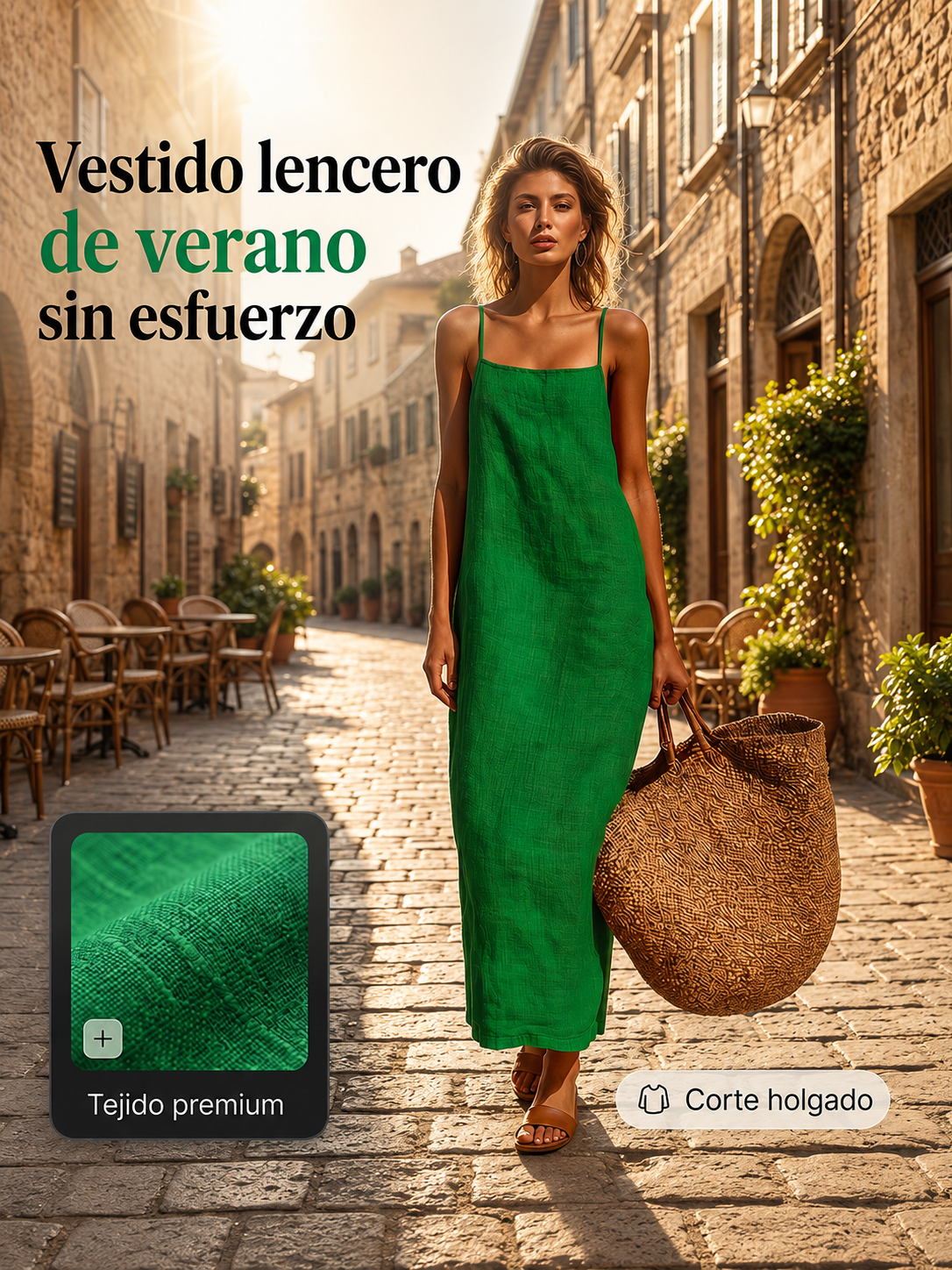 Aurora | Vestido Lencero