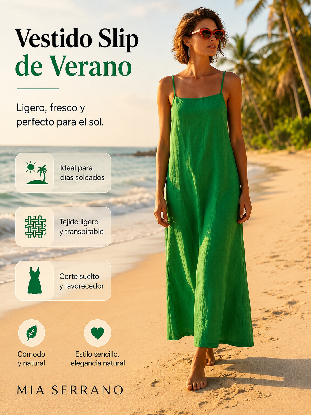 Aurora | Vestido Lencero