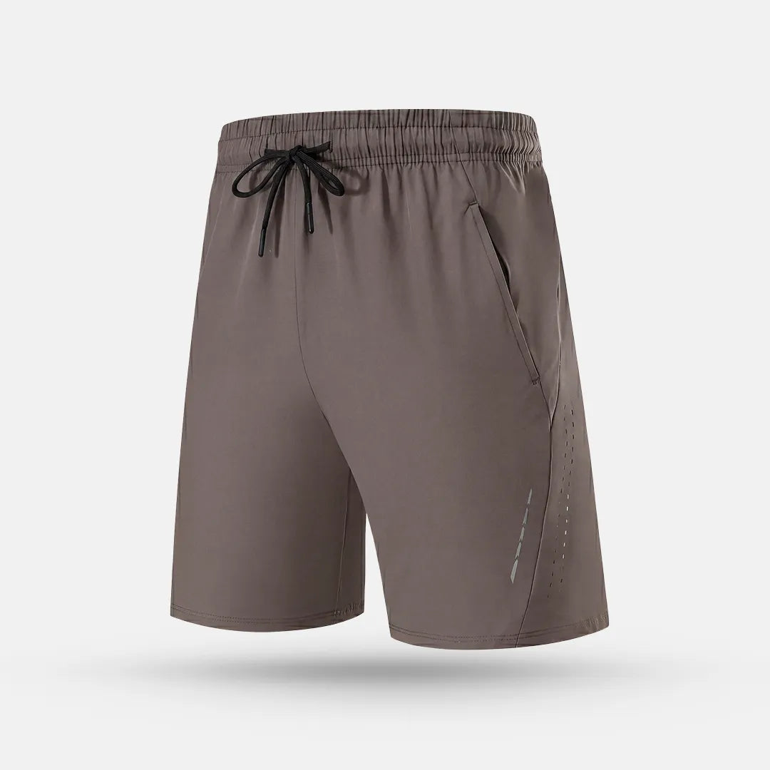 Pantalón Corto Deportivo Quick Ligero - Caqui Claro