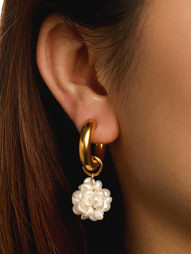 Pendientes Bloom Pearl