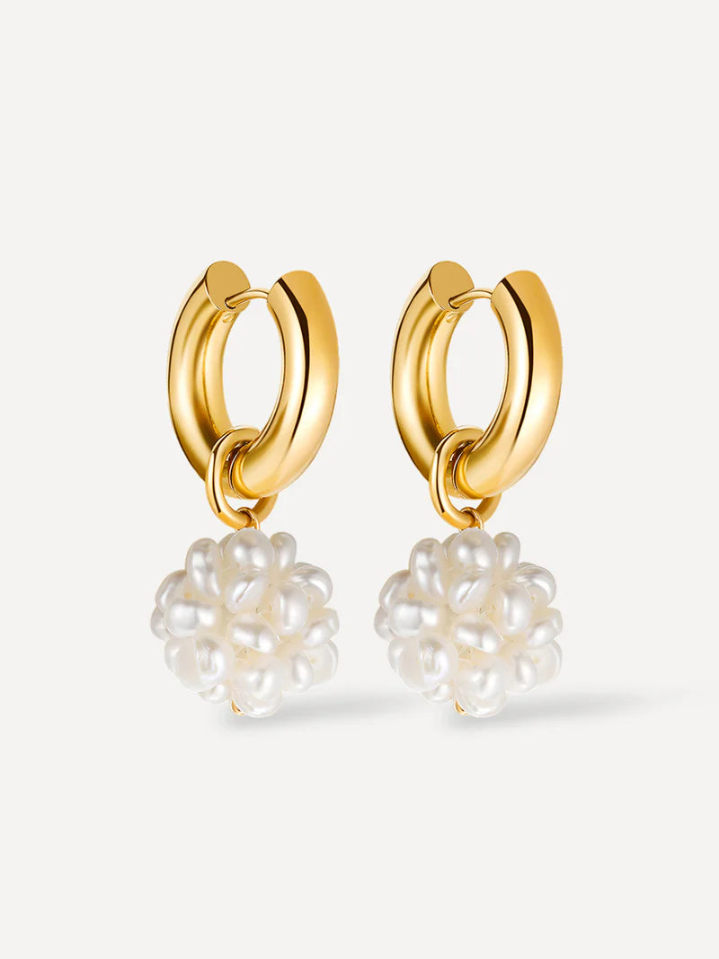 Pendientes Bloom Pearl