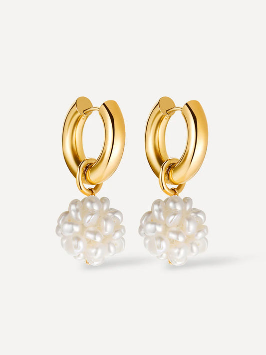 Pendientes Bloom Pearl
