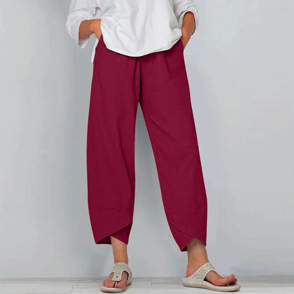 Pantalón Loose Verano - Rojo