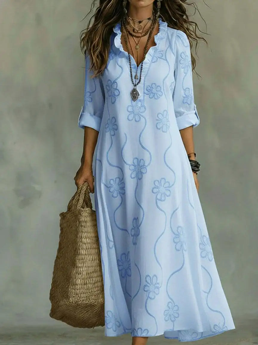 Vestido Sienna - Azul Claro