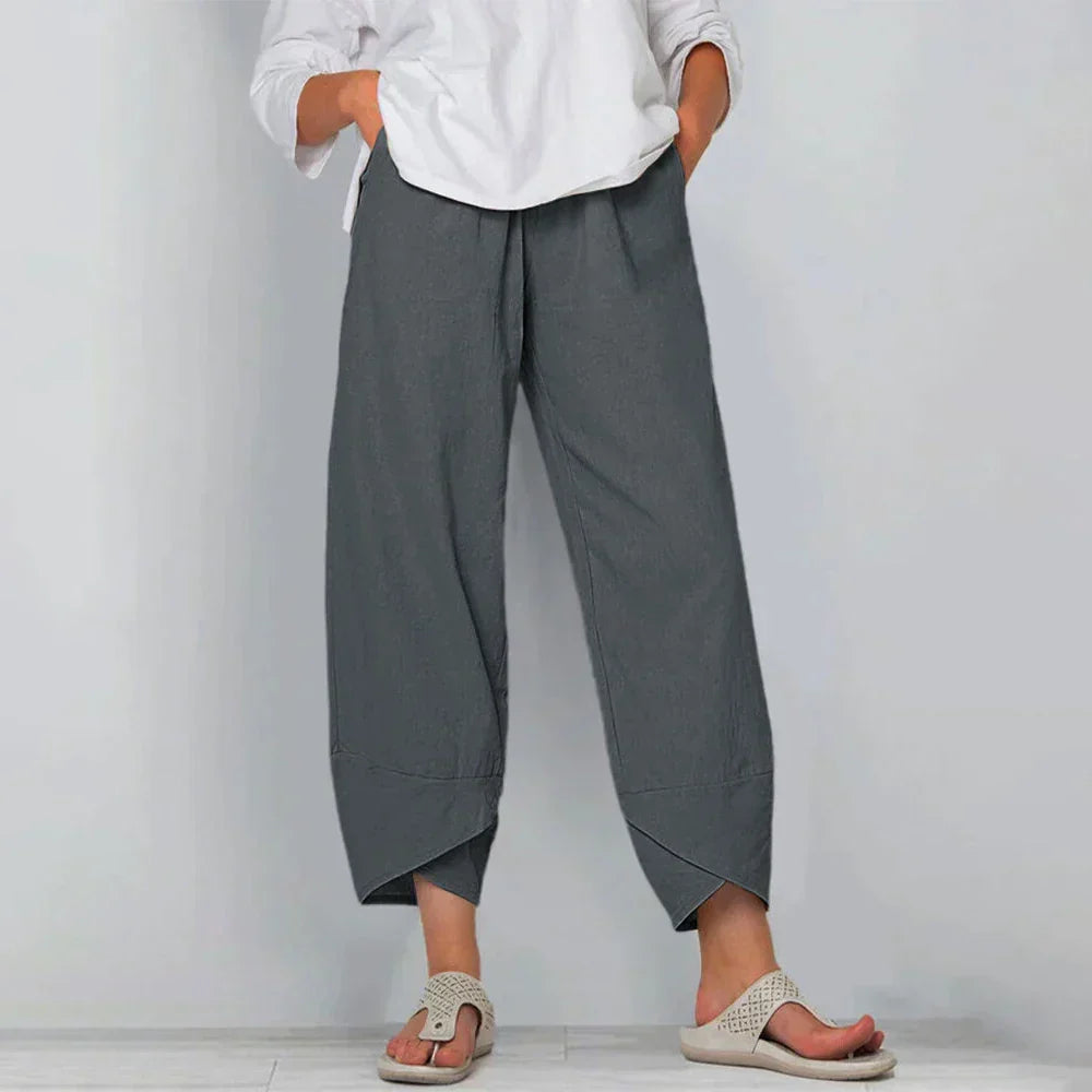 Pantalón Loose Verano - Gris