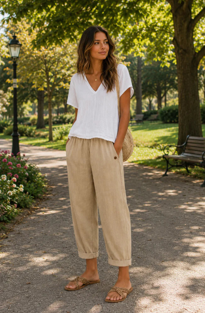 Pantalón Lino Toscana