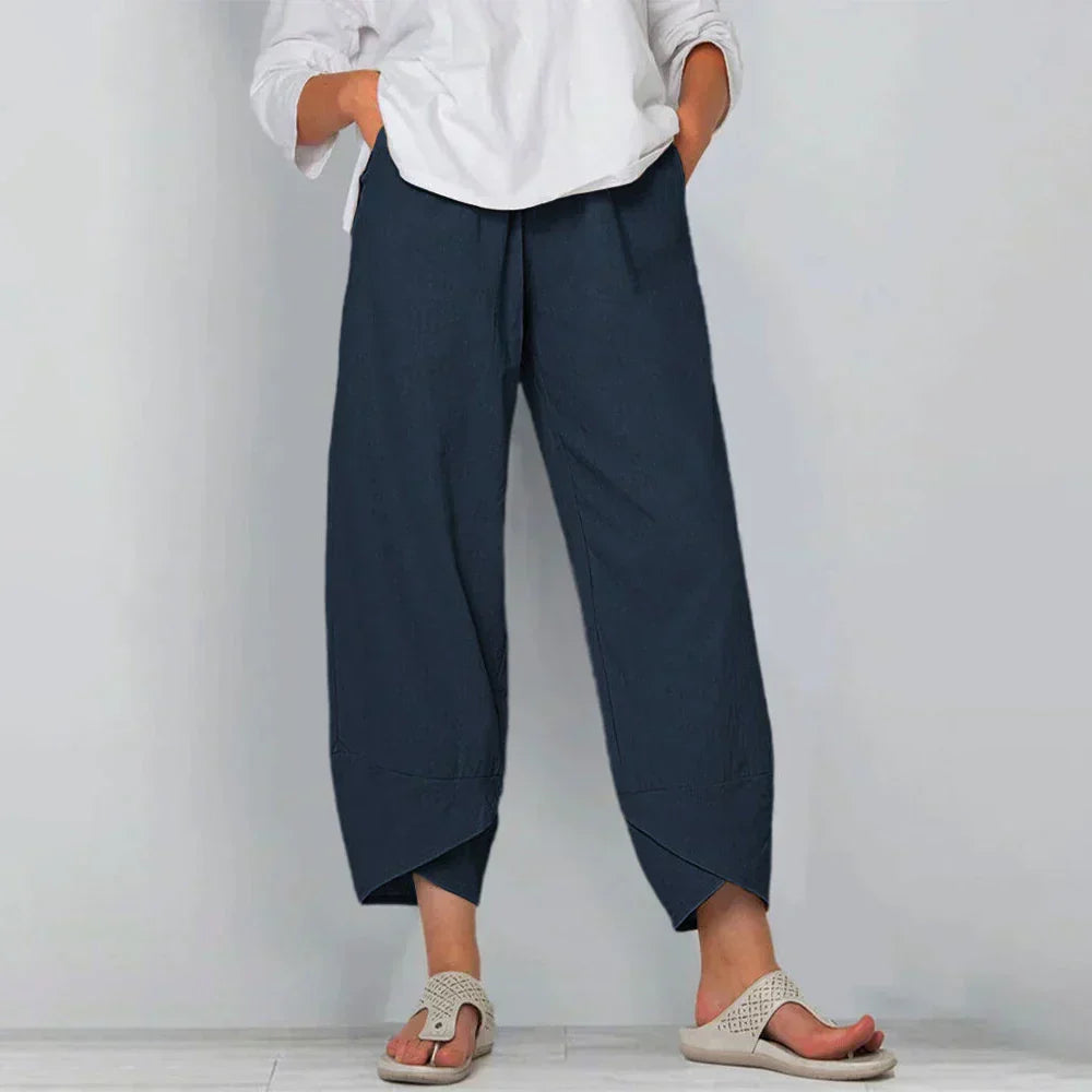 Pantalón Loose Verano - Azul Profundo