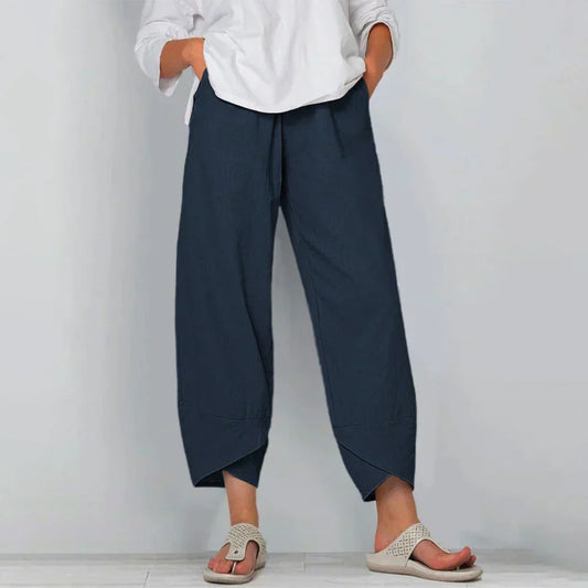 Pantalón Loose Verano - Azul Profundo