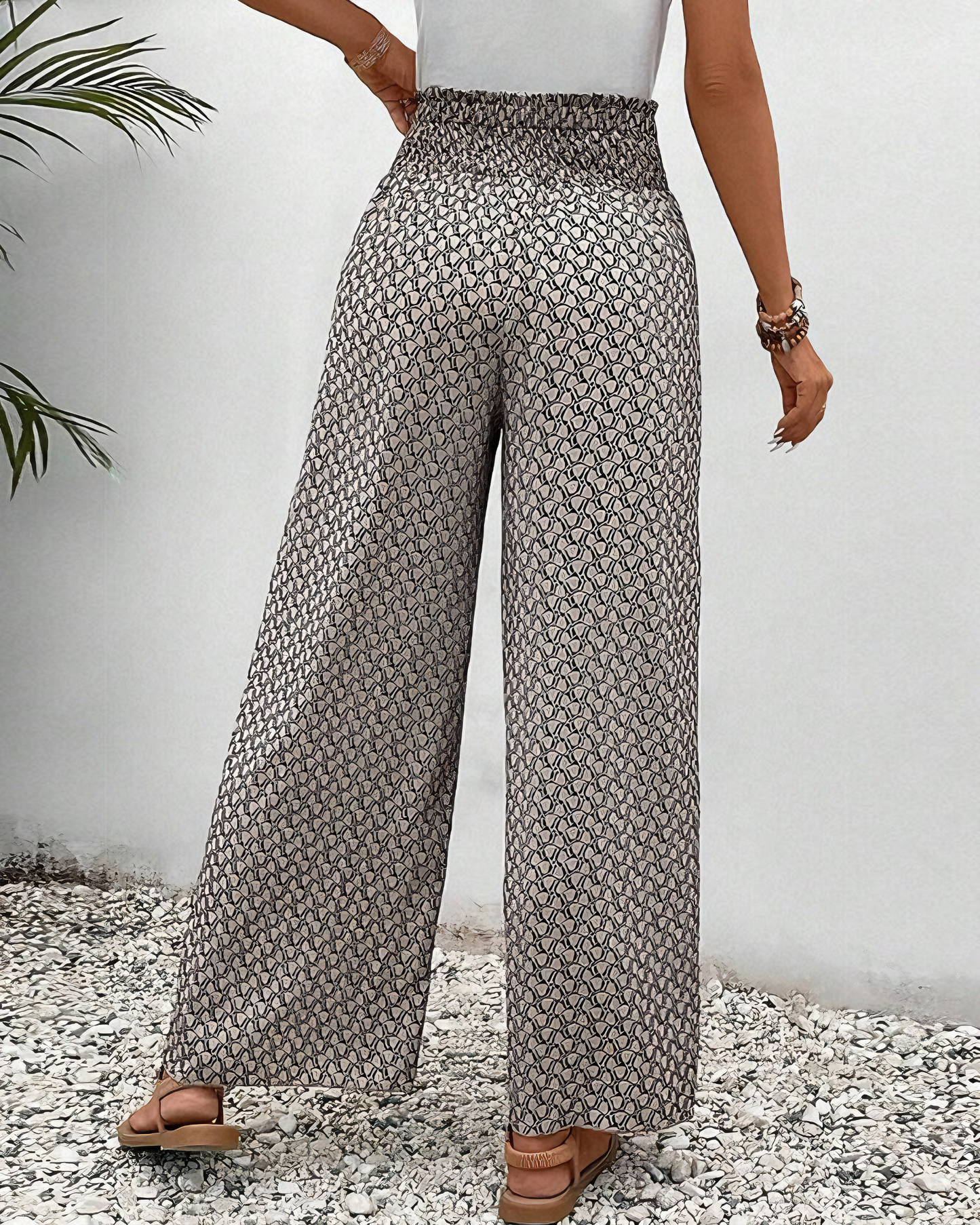 Pantalón Print Geométrico