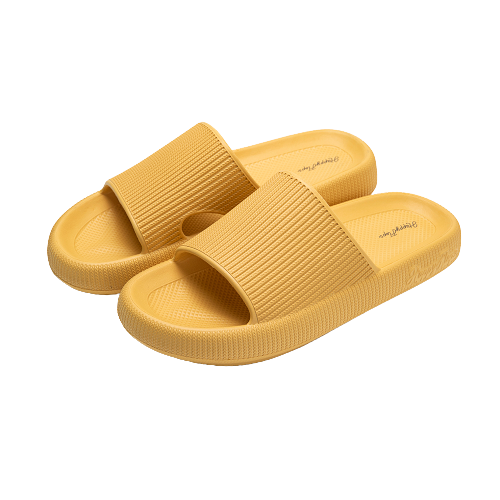 MIA SERRANO Sandalias Amarillo detalle
