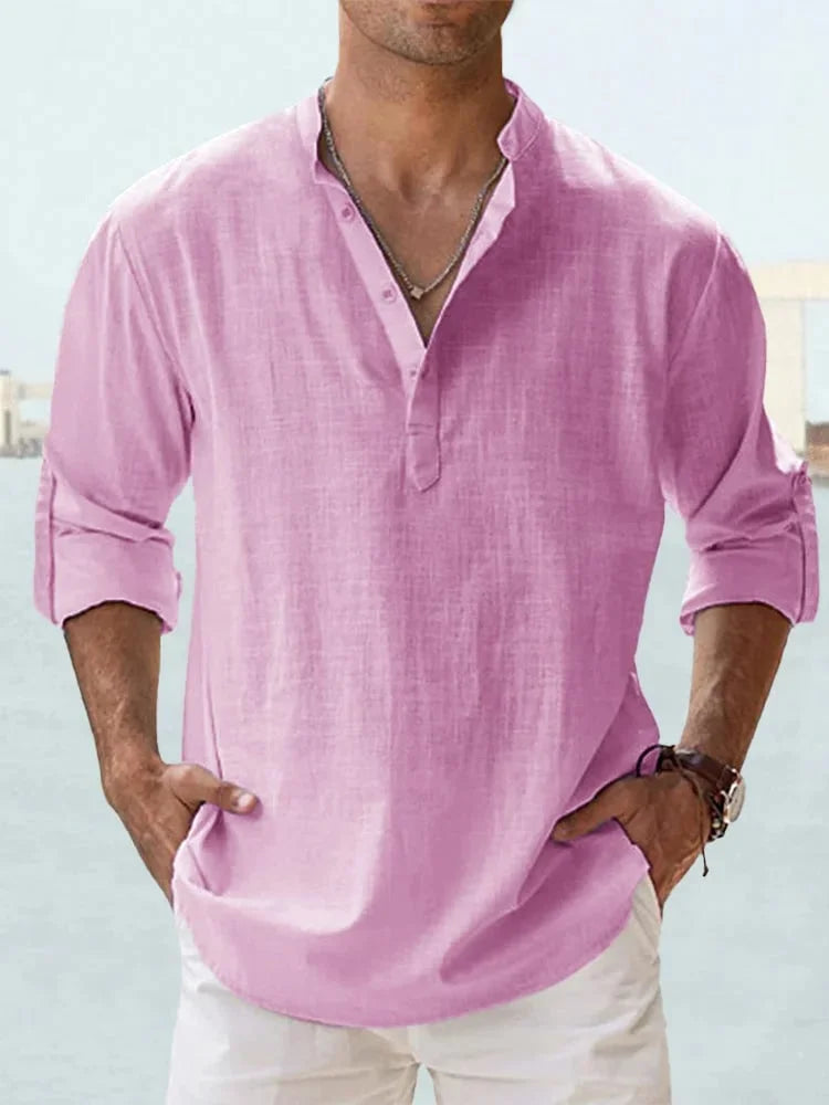 Camisa de Lino Brisa de Verano