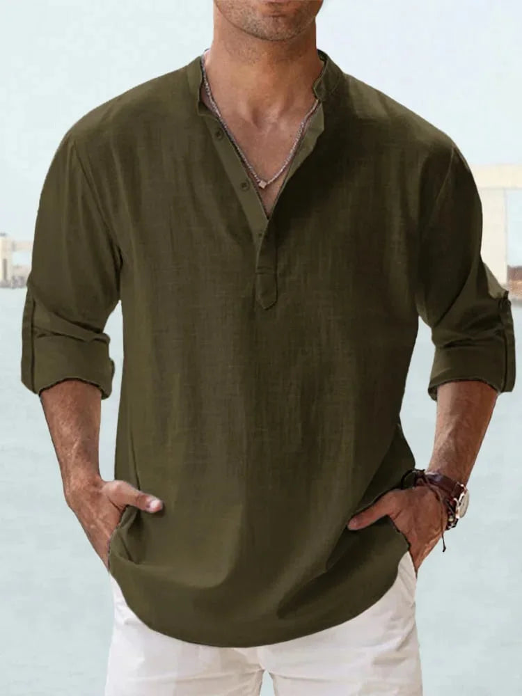 Camisa de Lino Brisa de Verano