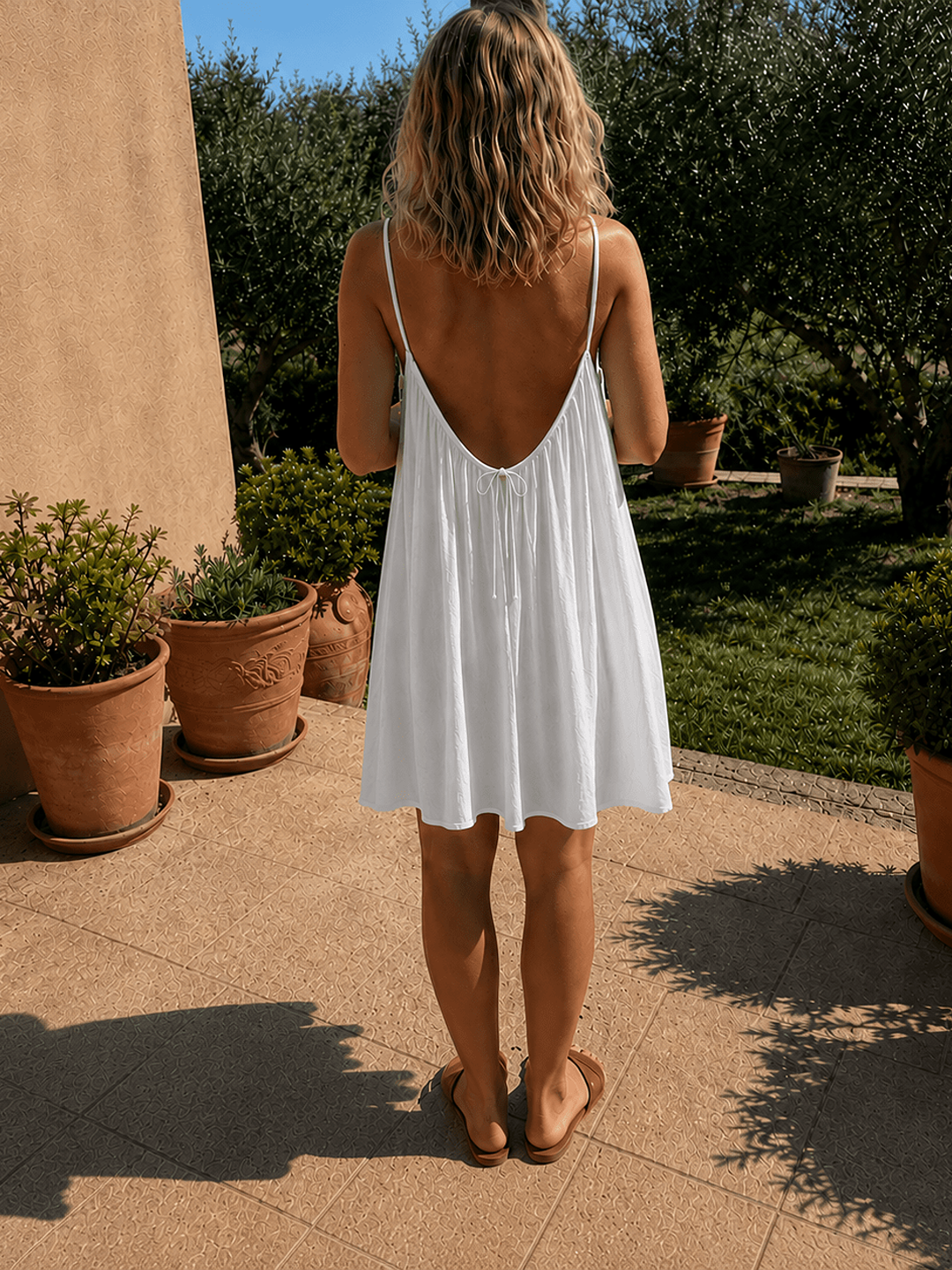 Catalina | Vestido de Espalda Abierta