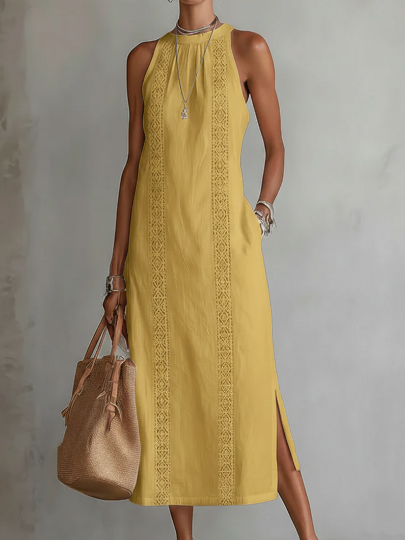 Vestido Jimena - Amarillo