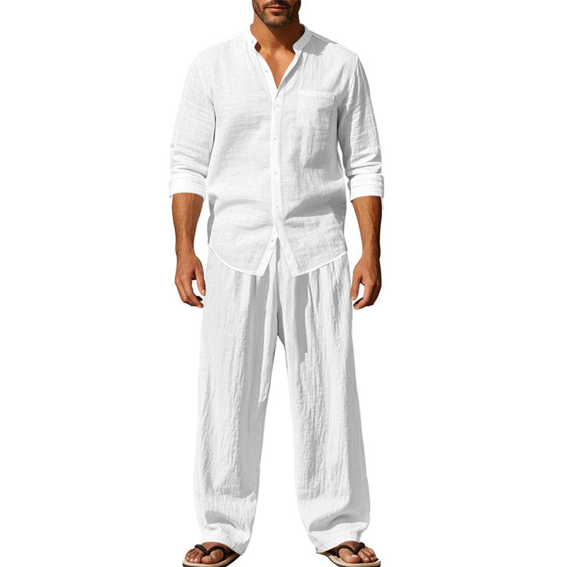 Conjunto Camisa Pantalón - Blanco
