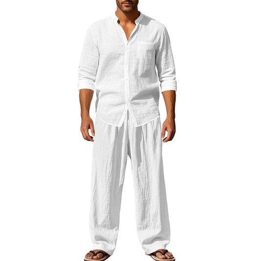 Conjunto Camisa Pantalón - Blanco