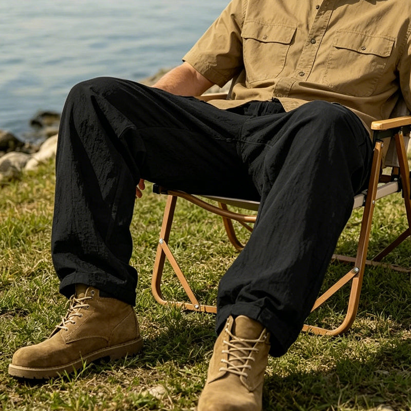 Pantalón Cargo Lino