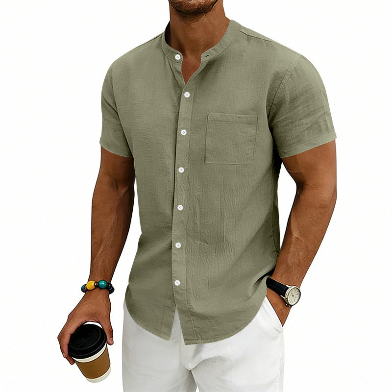 Camisa Manga Corta - Verde